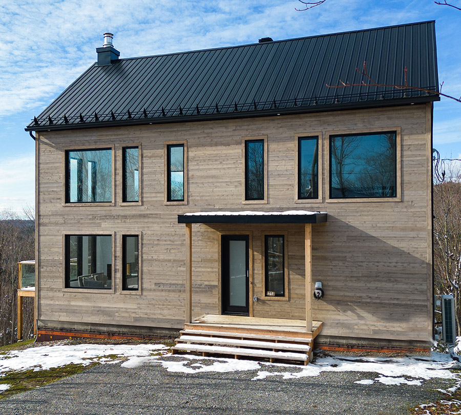 Aménagement extérieur / Véranda - Quadra Construction